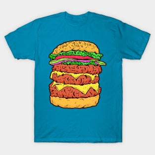 Triple Beef Burger With Cheese T-Shirt